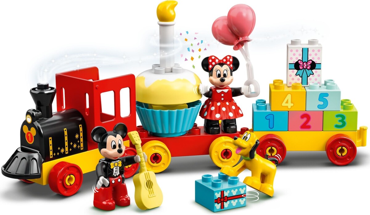Lego Duplo - Mickey Og Minnie Mouse S Fødselsdagstog - 10941