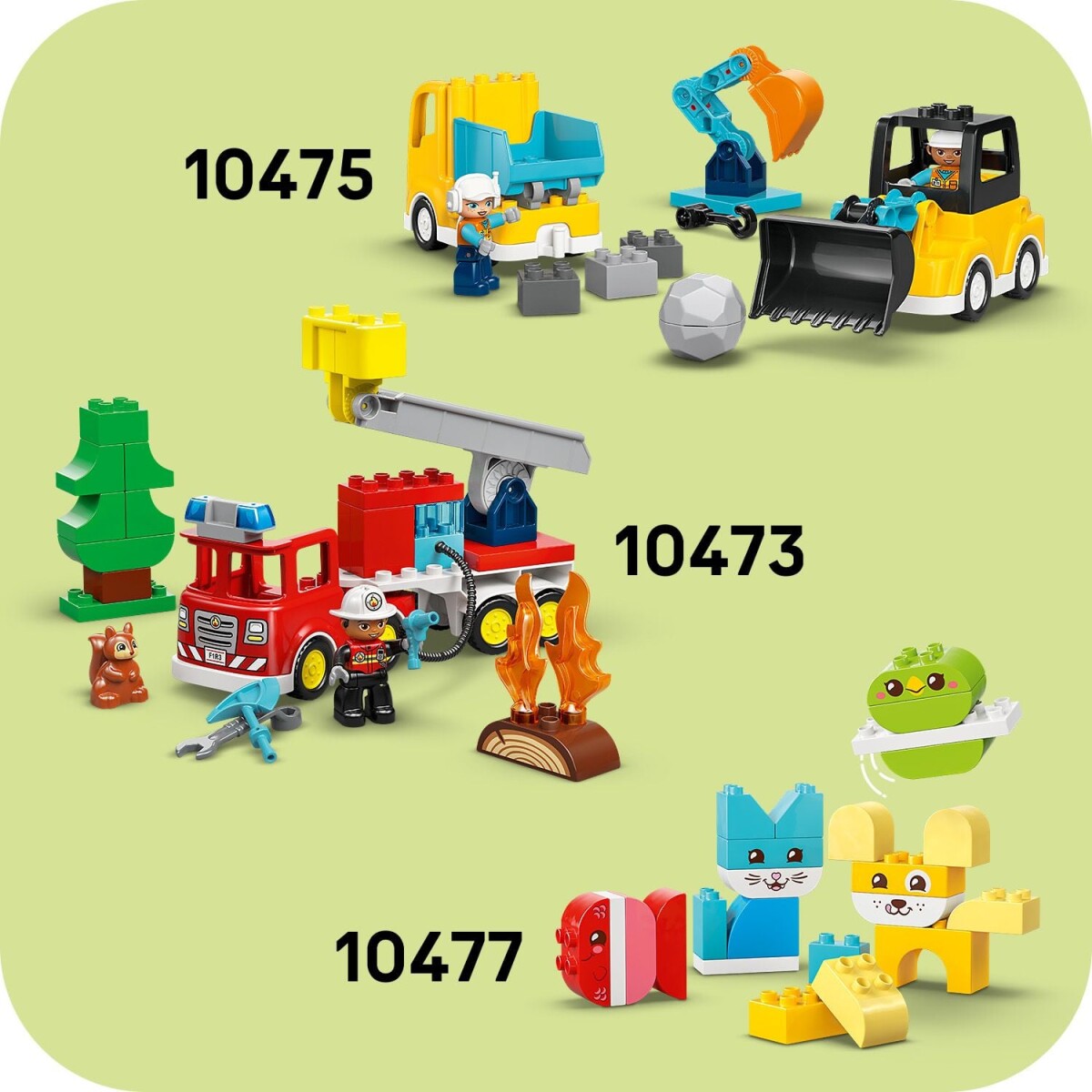 Lego 10474 - Duplo My First - Kreative Fartøjer