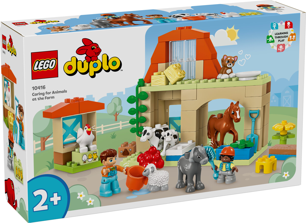 Lego Duplo - Pasning Af Bondegårdens Dyr - 10416
