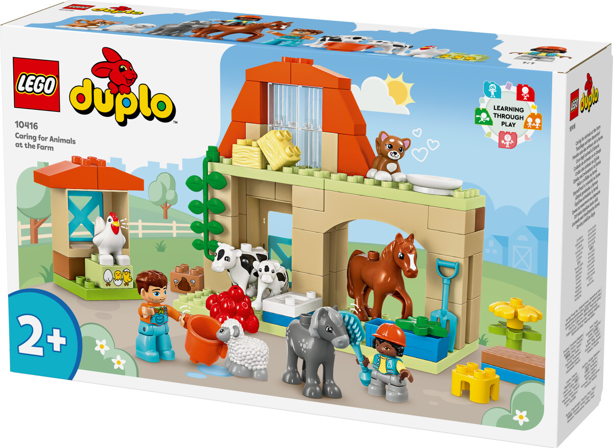 Lego Duplo - Pasning Af Bondegårdens Dyr - 10416