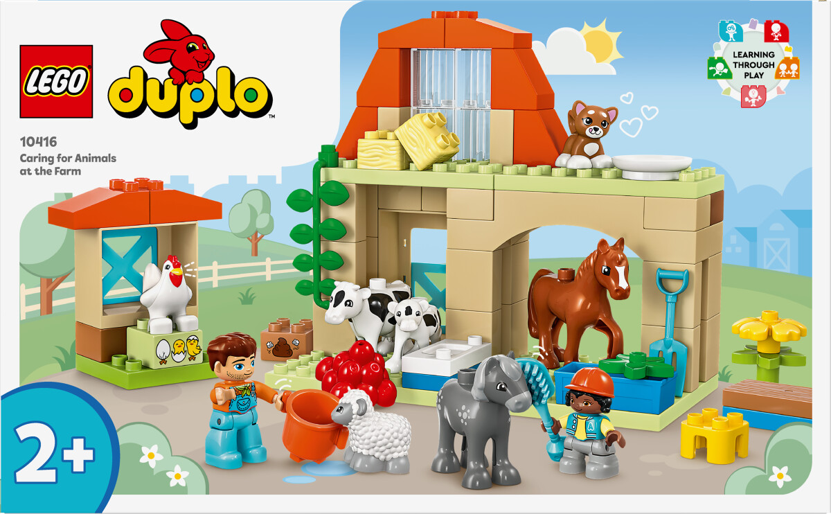 Lego Duplo - Pasning Af Bondegårdens Dyr - 10416