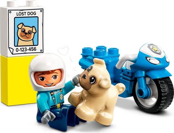 Lego Duplo - Politimotorcykel - 10967