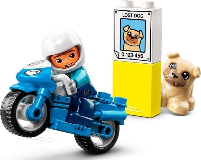 Lego Duplo - Politimotorcykel - 10967