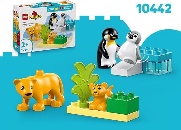 Lego Duplo - 3-I-1 Vilde Dyrefamilier - 10446