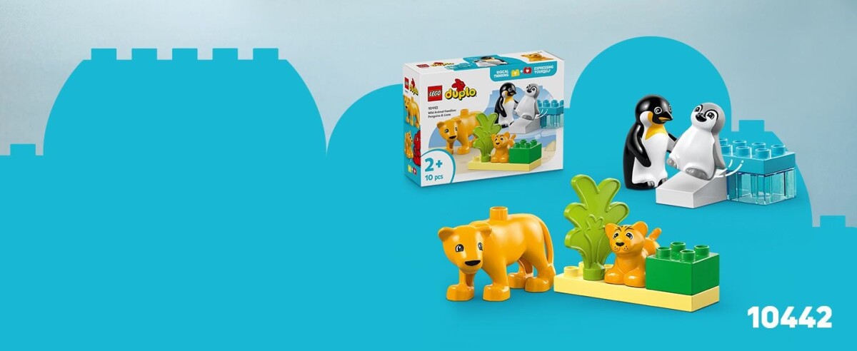 Lego Duplo - 3-I-1 Vilde Dyrefamilier - 10446