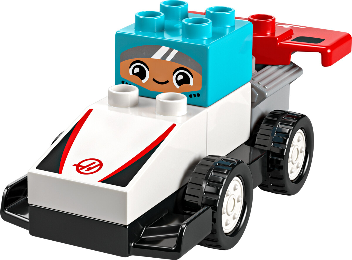 Lego Duplo - F1-Teams Med Racerbiler Og Kørere - 10445