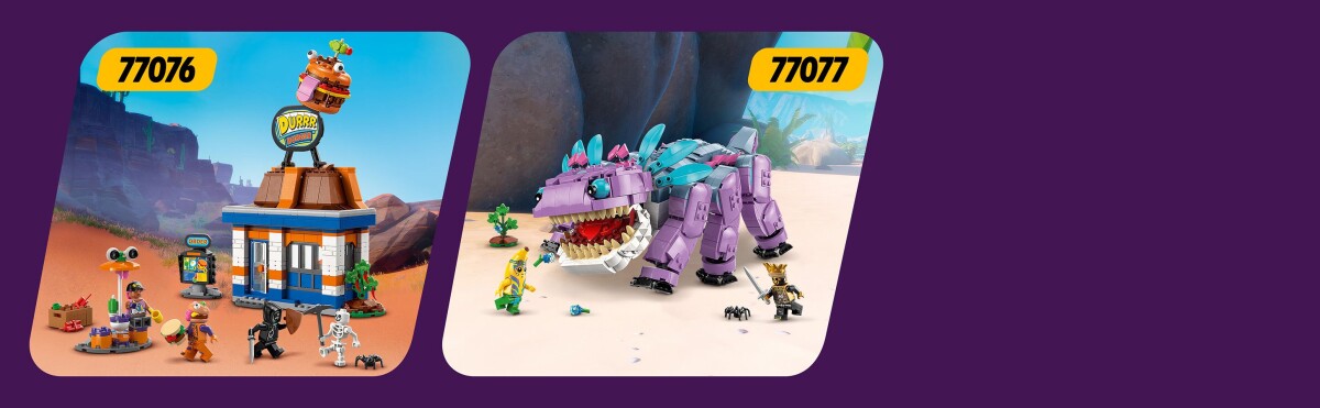 Lego Fortnite - Peely Og Sparkplugs Lejr - 77075