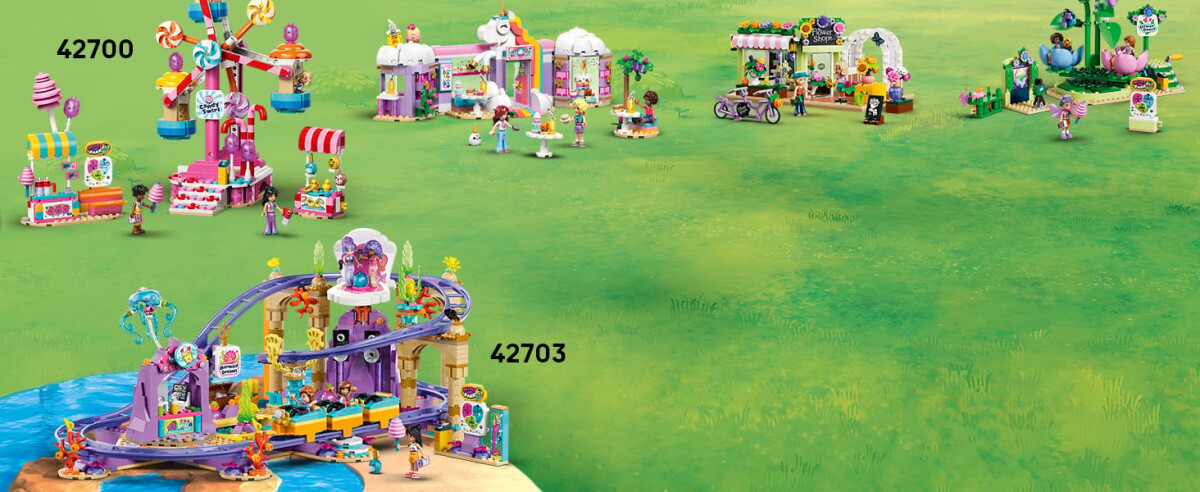 Lego 42702 - Spinning Flower Fairy Teacup Ride - Friends