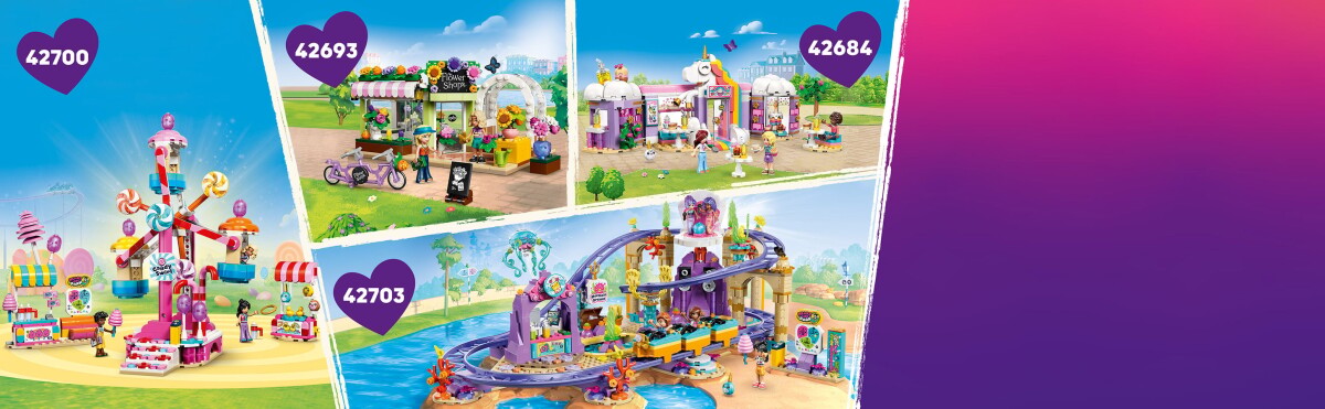 Lego 42702 - Spinning Flower Fairy Teacup Ride - Friends