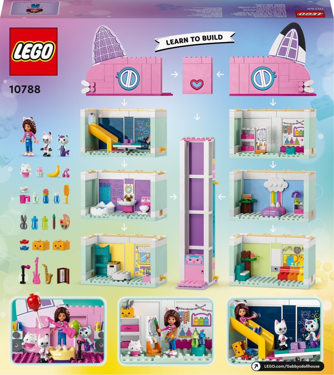 Lego Gabbys Dukkehus - Gabbys Dukkehus - 10788
