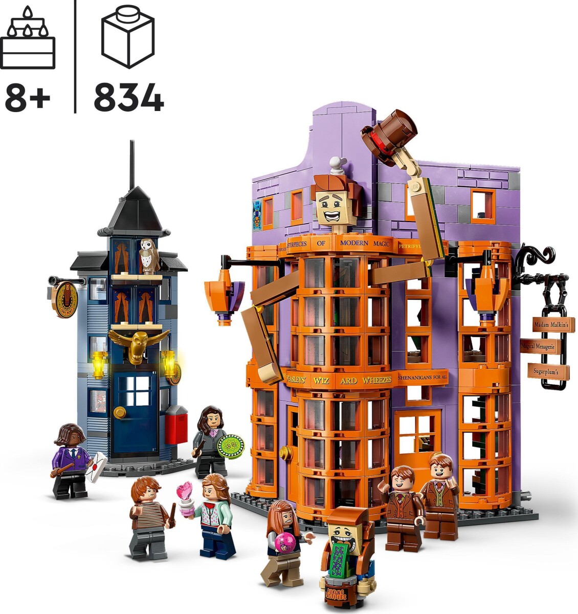 hund sommer Falde tilbage Lego Harry Potter - Brødrene Weasleys Troldmandstricks - 76422 | Se tilbud  og køb på Gucca.dk