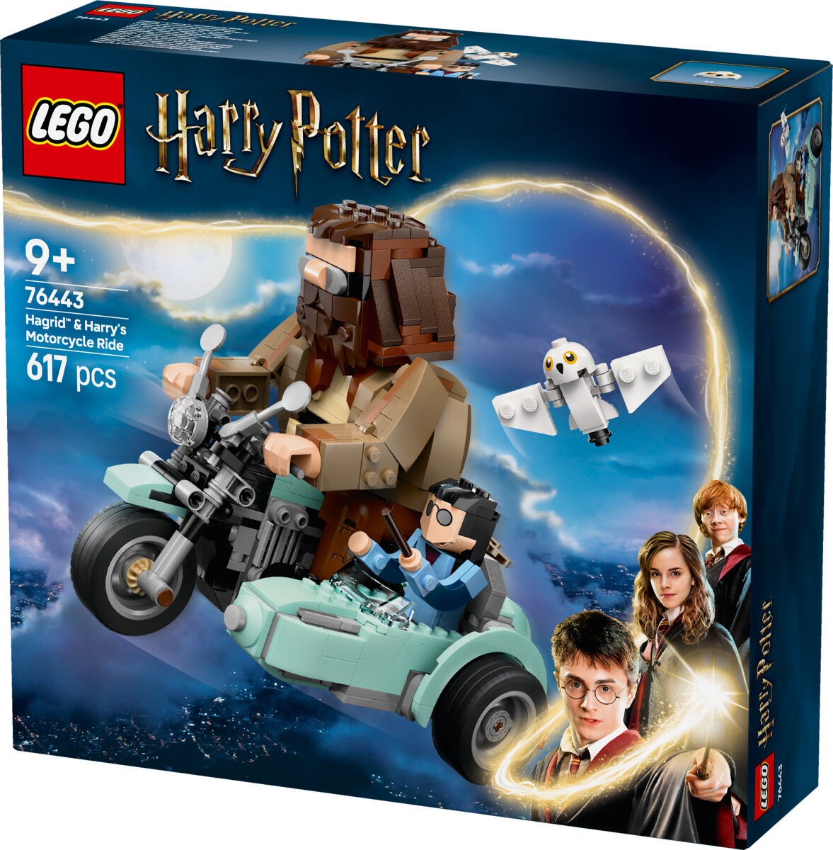 Lego Harry Potter - Hagrid Og Harrys Motorcykeltur - 76443