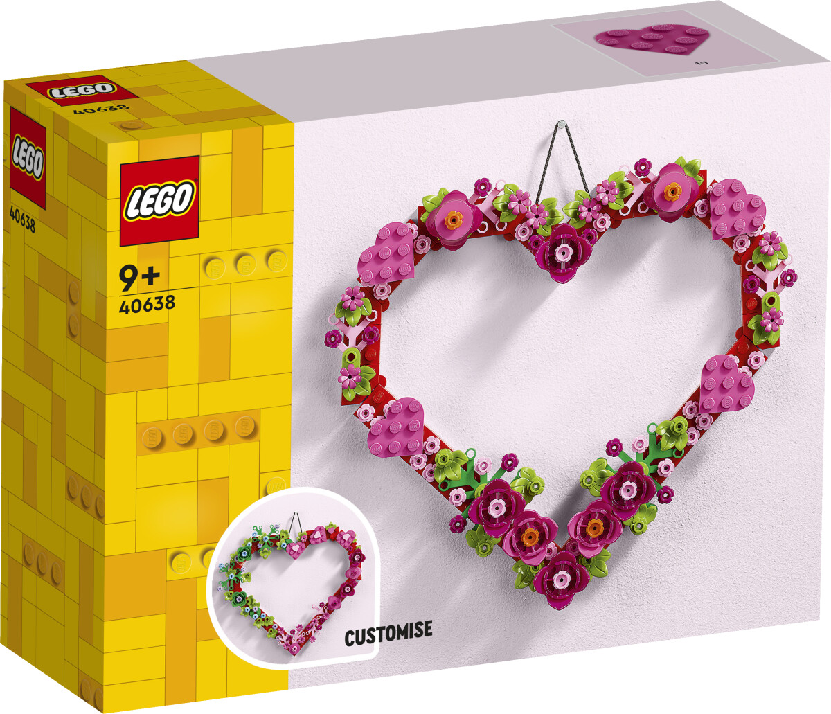 Lego - Hjertepynt - 40638