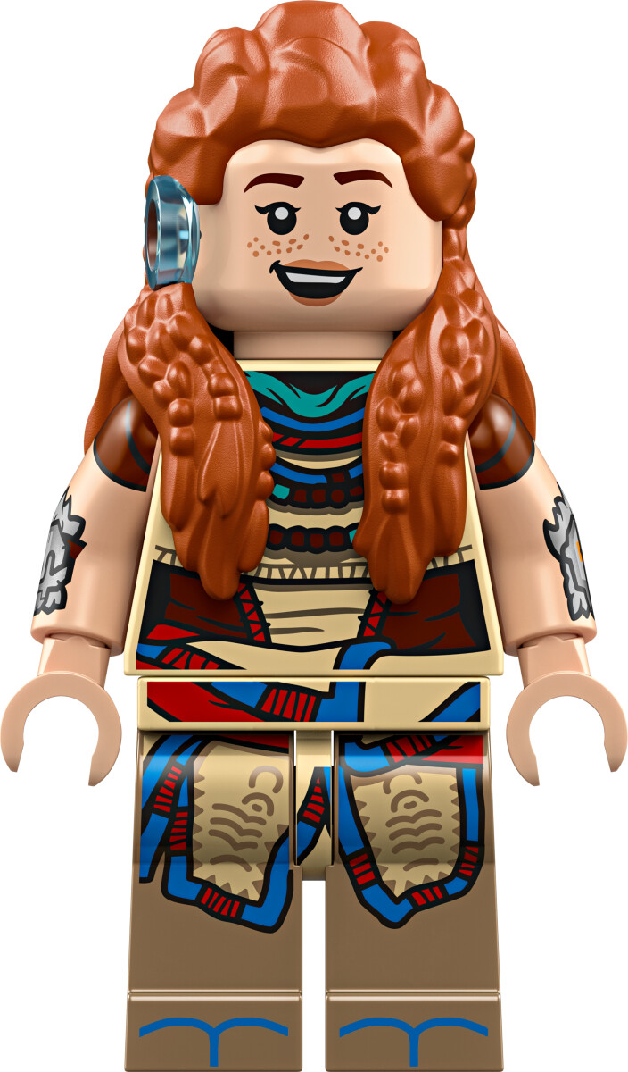 Lego Horizon Adventures - Aloy Og Varl Mod Skjoldgænger Og Savtand - 77037