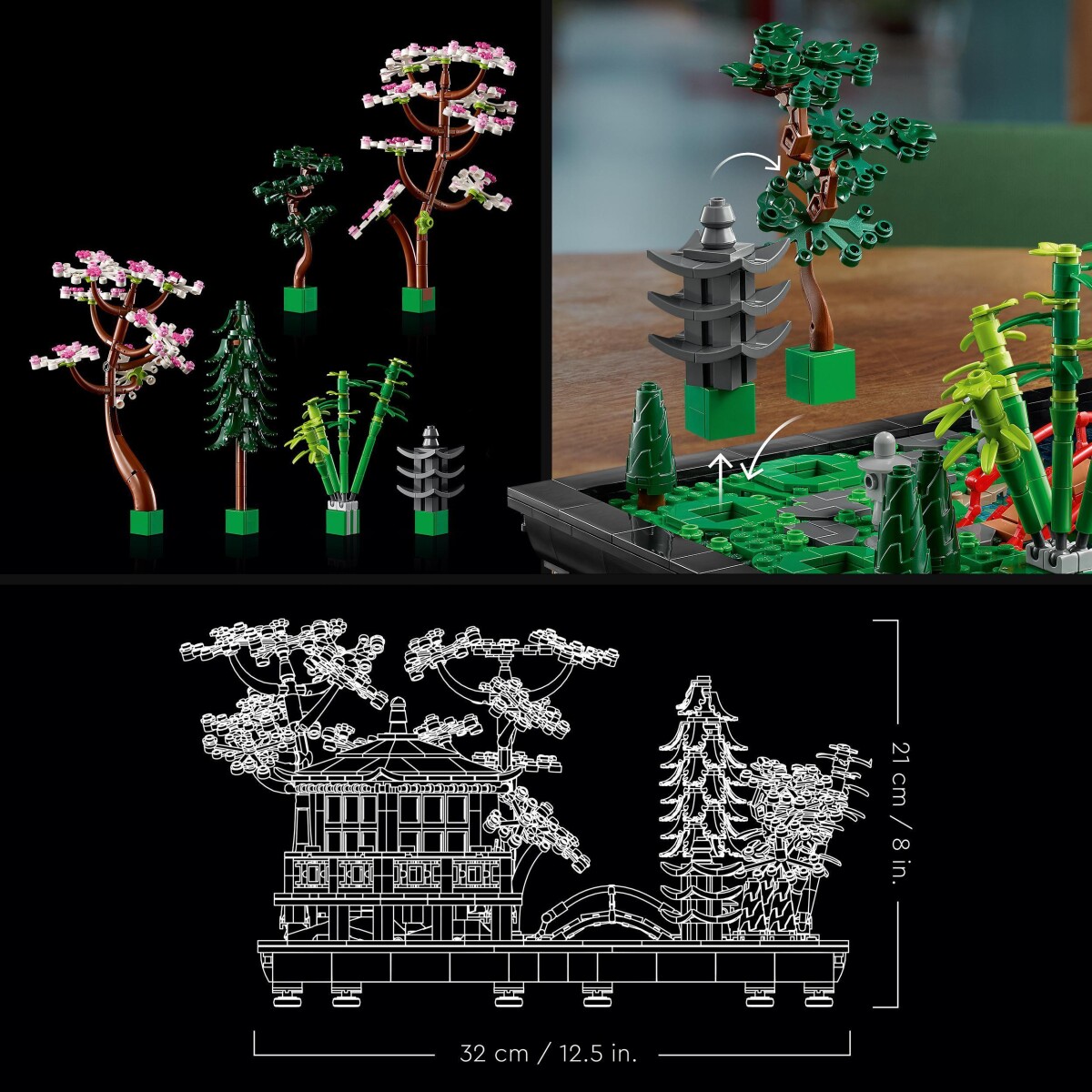 Lego Icons - Fredfyldt Have - 10315