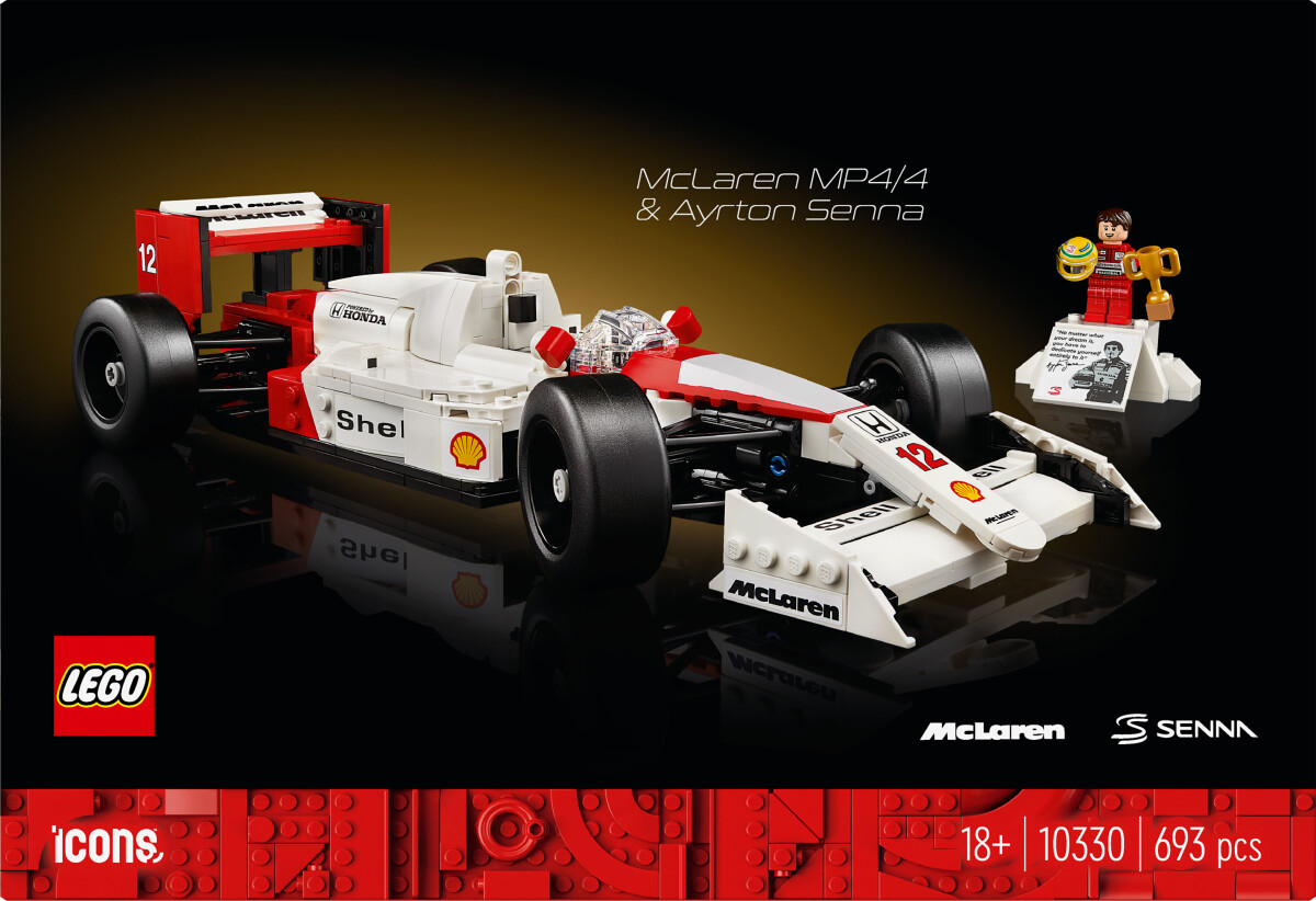 Lego Icons - Mclaren Mp44 Og Ayrton Senna - 10330