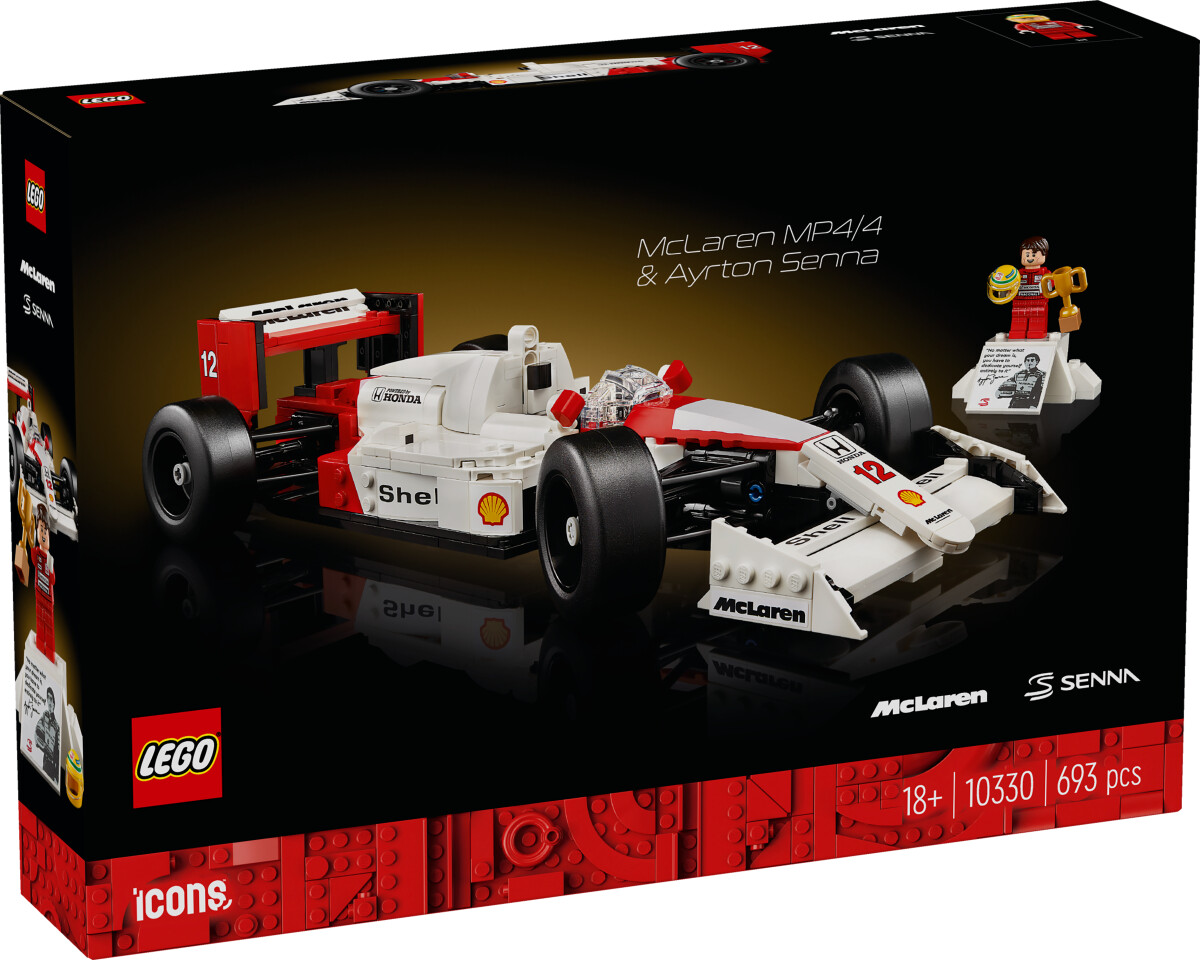 Lego Icons - Mclaren Mp44 Og Ayrton Senna - 10330