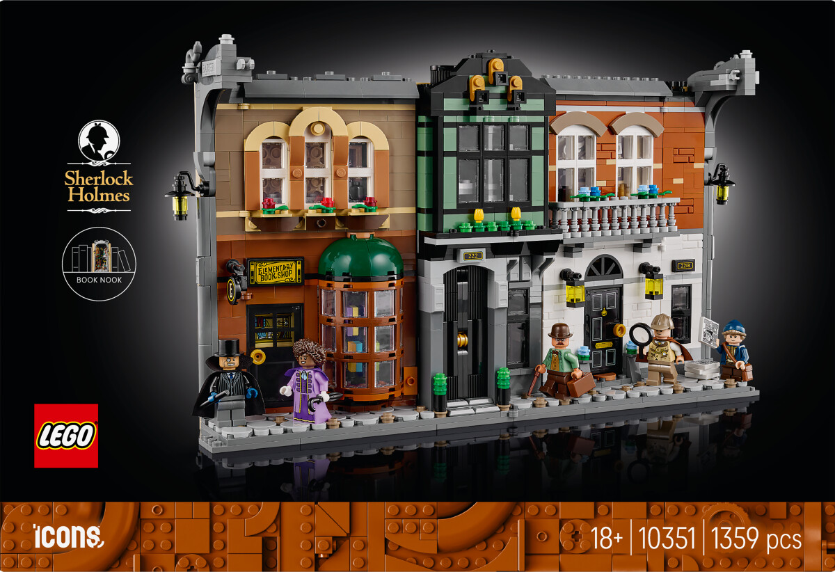 Lego Icons - Sherlock Holmes - Bogniche - 10351