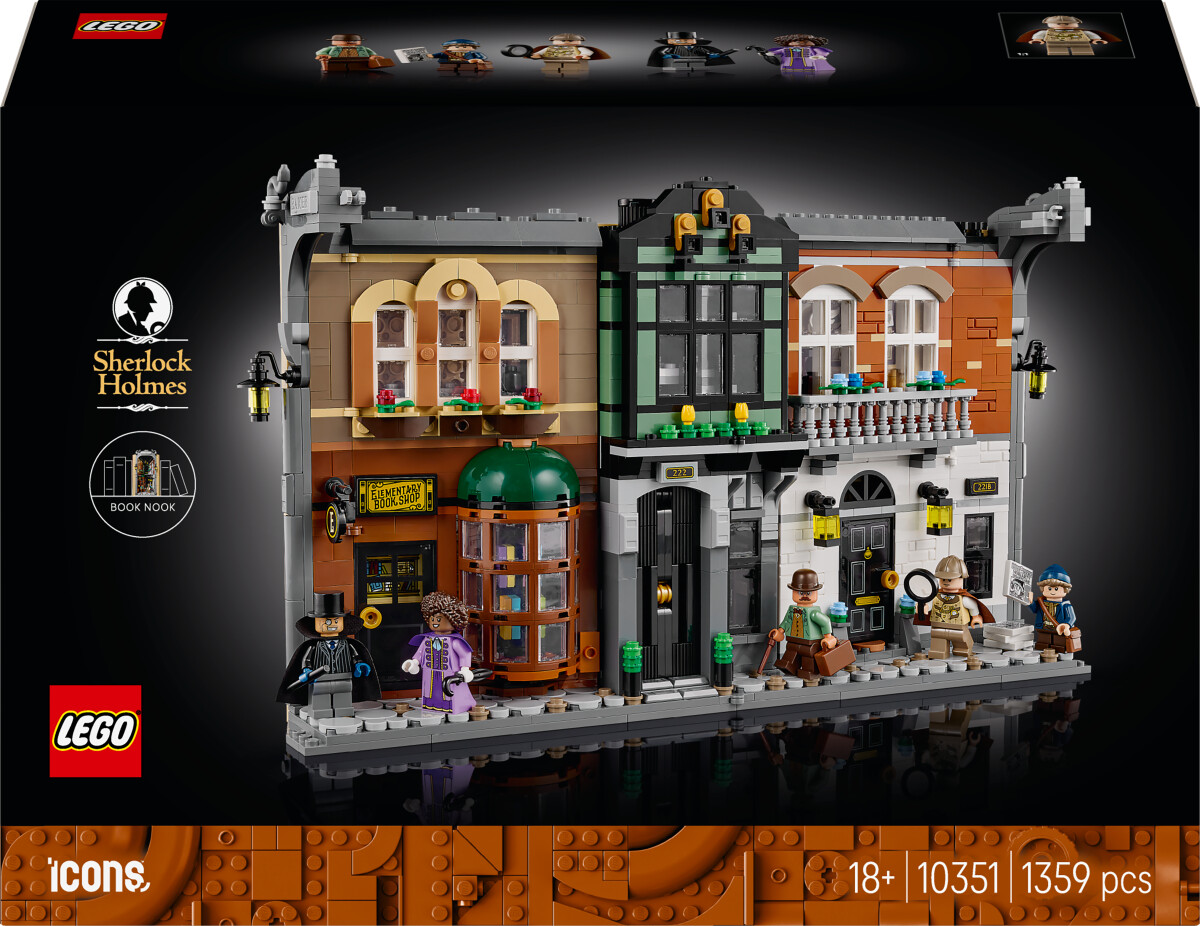 Lego Icons - Sherlock Holmes - Bogniche - 10351
