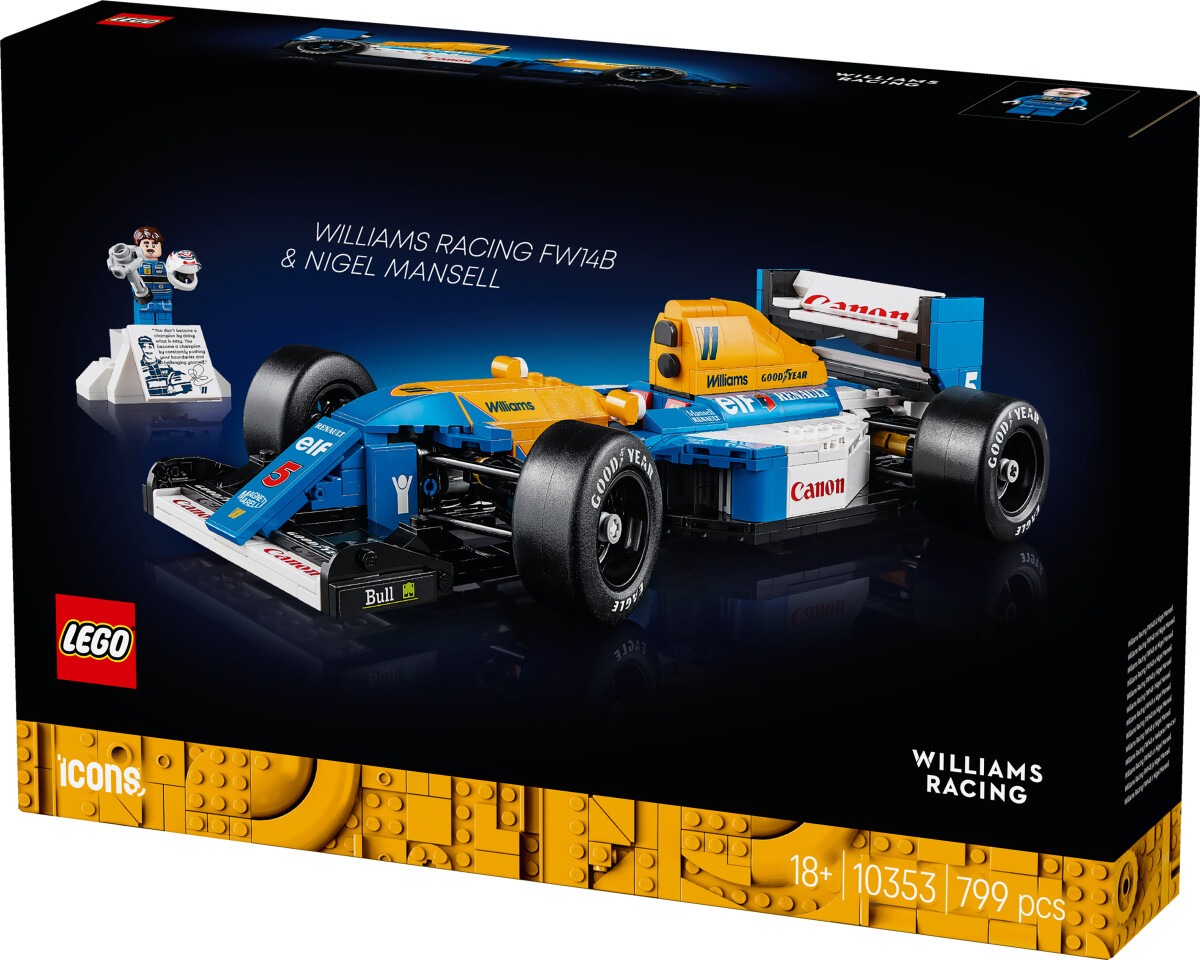 Lego Icons - Williams Racing Fw14B Og Nigel Mansell - 10353