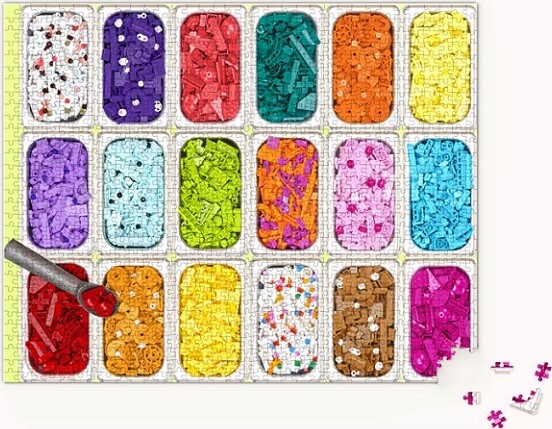 Lego - Ice Cream Dream - Puslespil Med 1000 Brikker