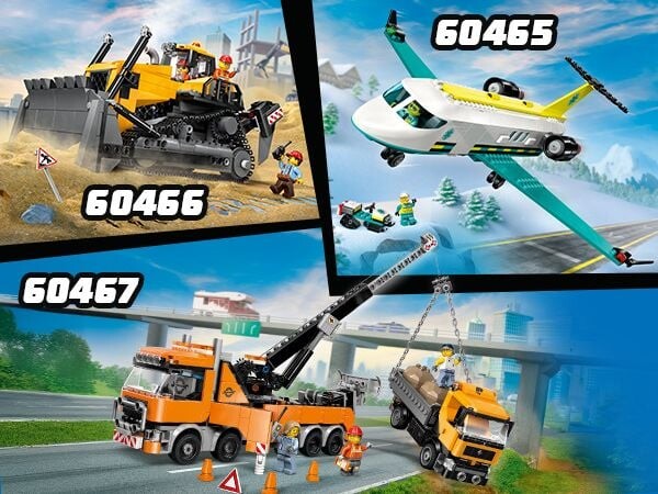 Lego City - Ambulancefly - 60465