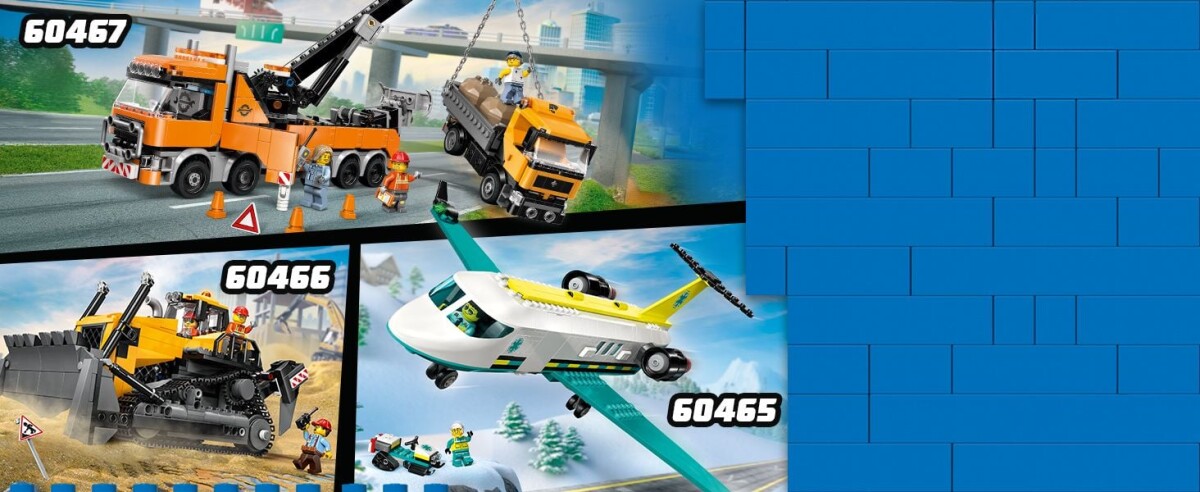Lego City - Ambulancefly - 60465