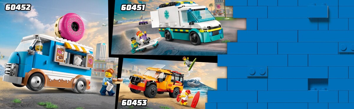 Lego City - Ferie-Eventyr I Autocamper - 60454