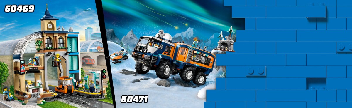 Lego City - Polarforskernes Arktiske Eksprestog - 60470