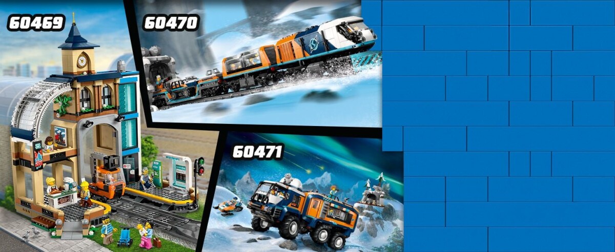 Lego City - Polarforskernes Arktiske Eksprestog - 60470
