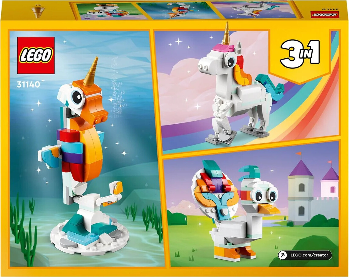Lego Creator 3-In-1 - Magisk Enhjørning - 31140
