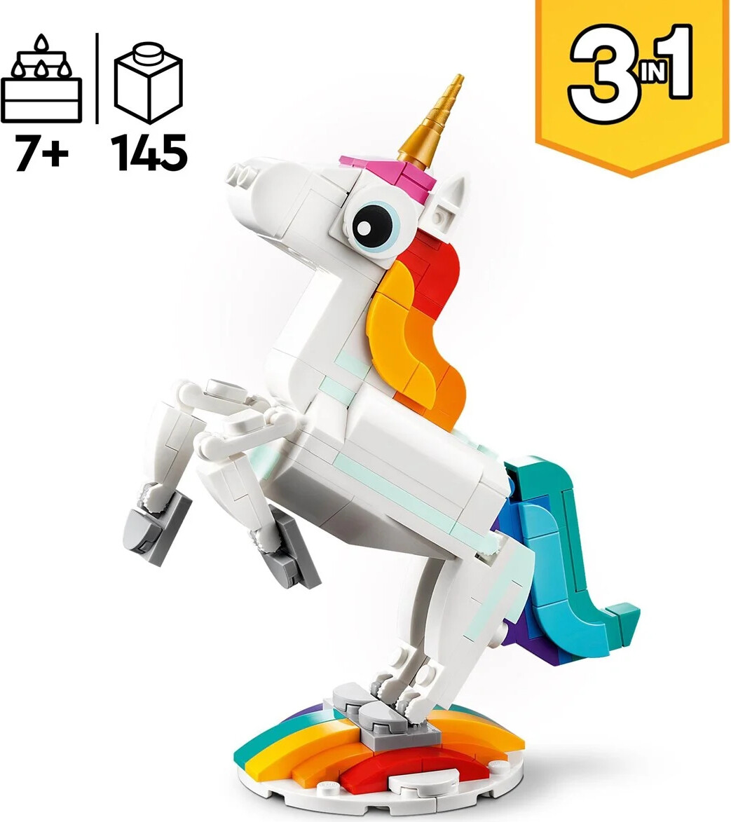 Lego Creator 3-In-1 - Magisk Enhjørning - 31140