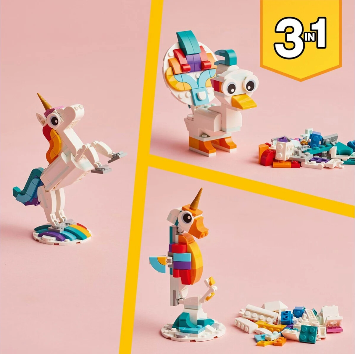 Lego Creator 3-In-1 - Magisk Enhjørning - 31140