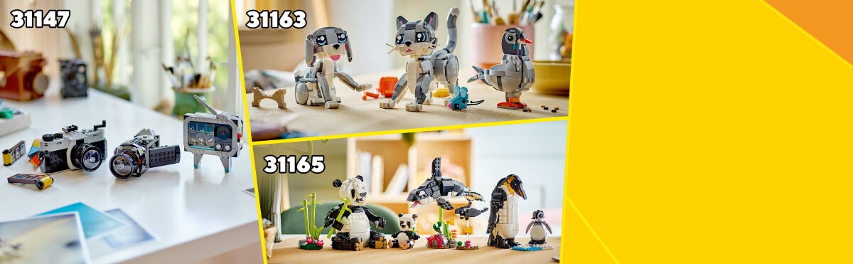 Lego Creator 3-In-1 - Skrivemaskine Med Blomster - 31169