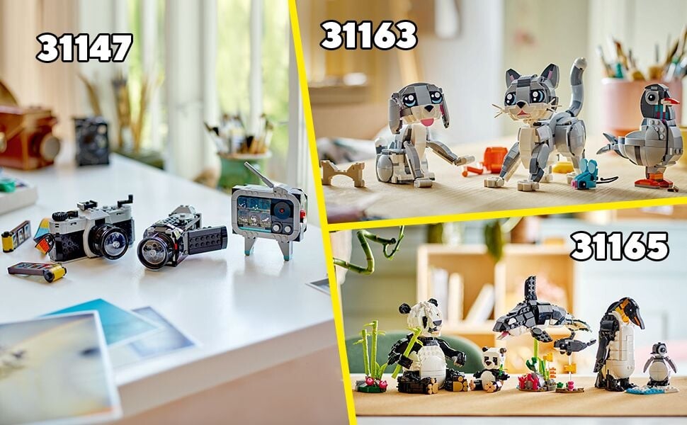 Lego Creator 3-In-1 - Skrivemaskine Med Blomster - 31169