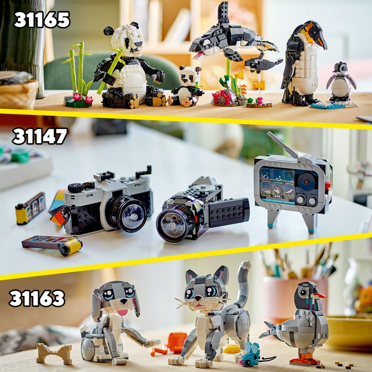 Lego Creator 3-In-1 - Skrivemaskine Med Blomster - 31169