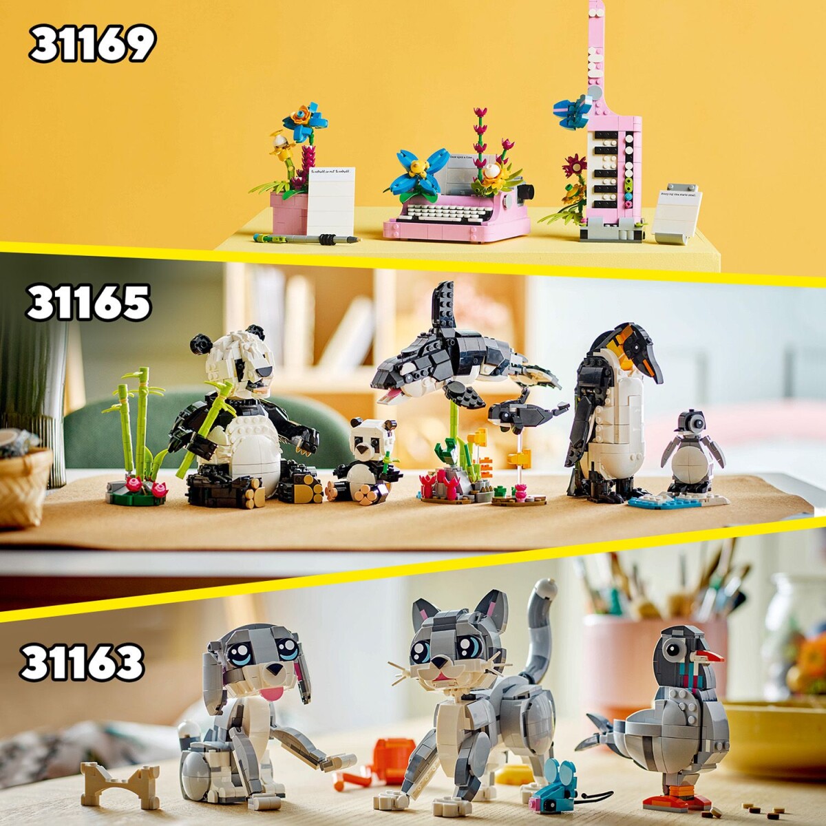 Lego Creator 3-In-1 - Sød Kanin - 31162