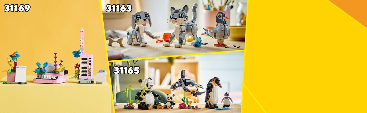Lego Creator 3-In-1 - Sød Kanin - 31162