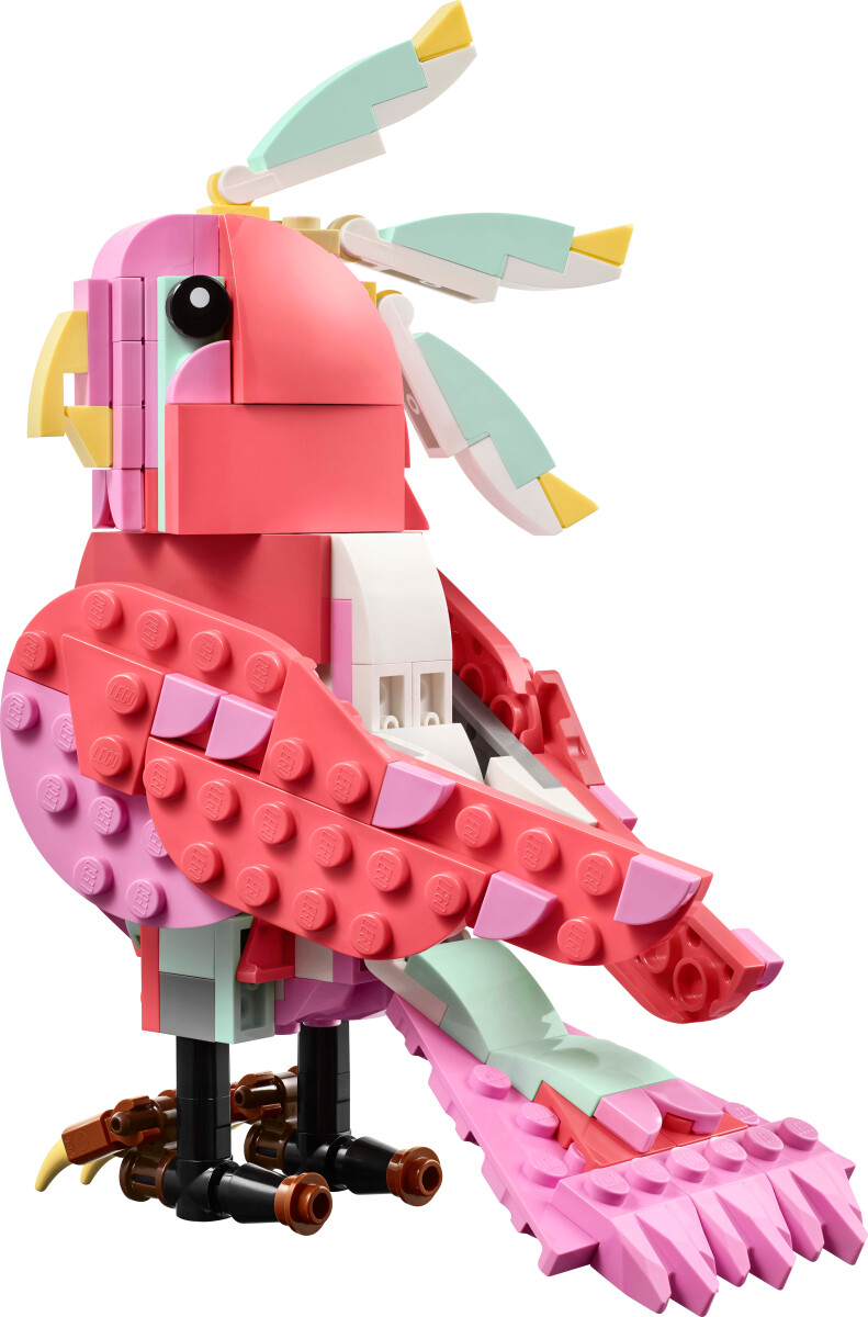 Lego Creator 3-In-1 - Vilde Dyr - Pink Flamingo - 31170