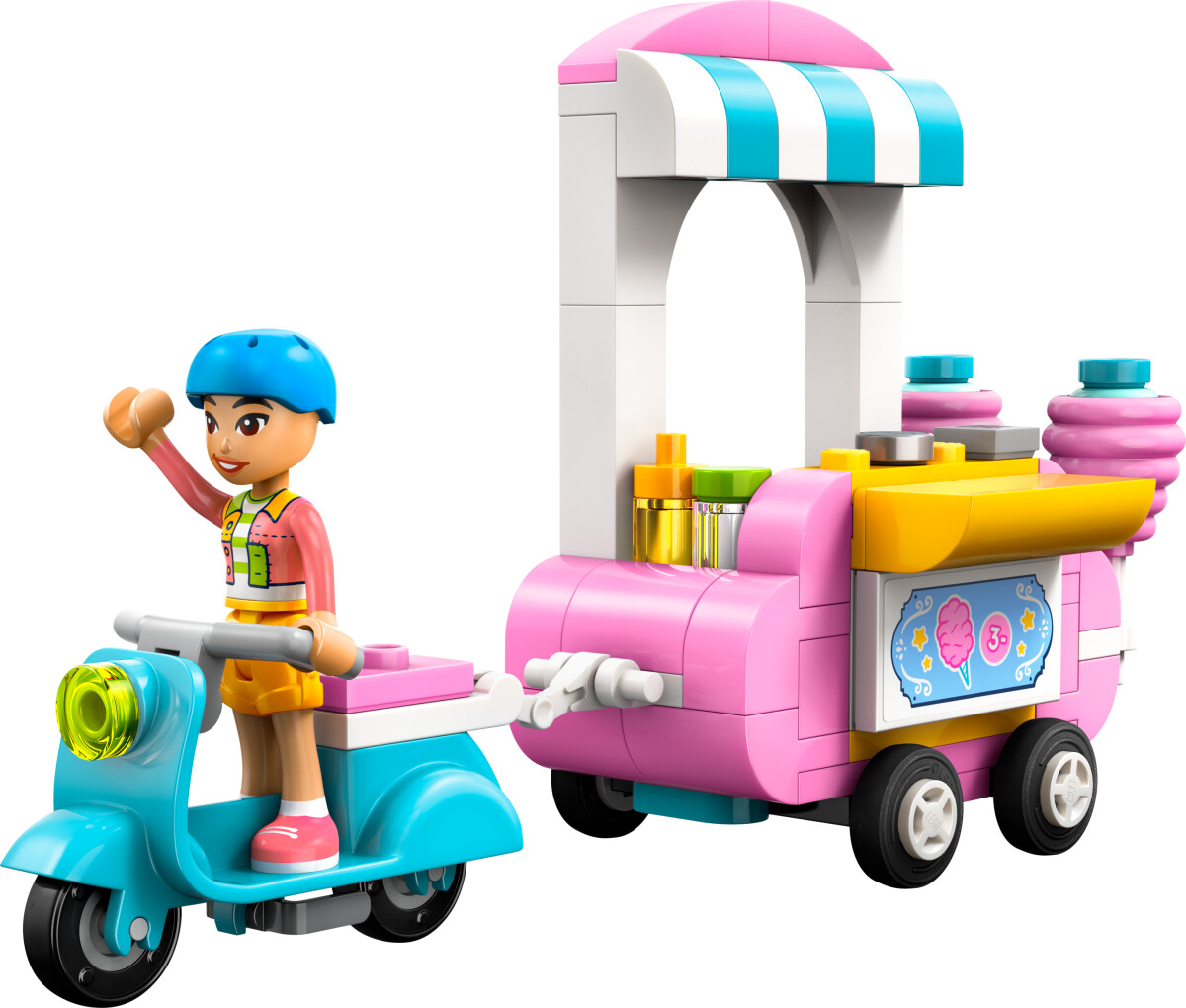 Lego Friends - Candyfloss-Bod Og Scooter - 42643