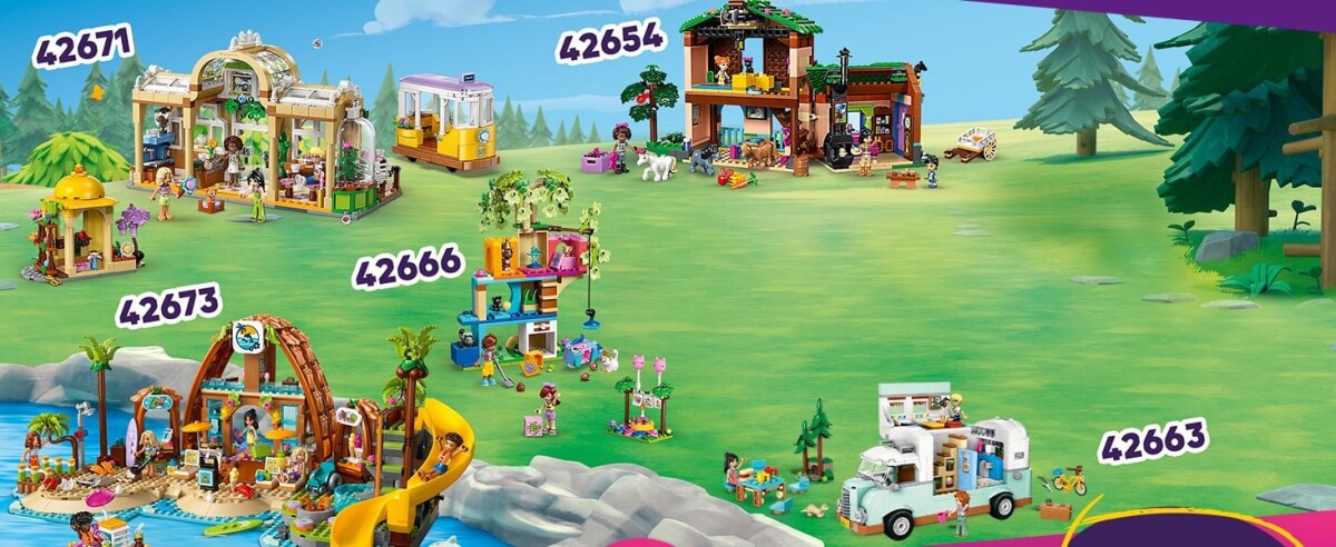 Lego Friends - Familieferie På Strandresort - 42673