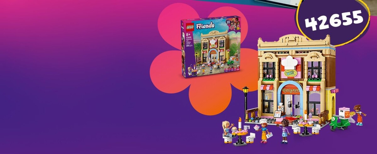 Lego Friends - Heartlake City Lejligheder Og Butikker - 42670