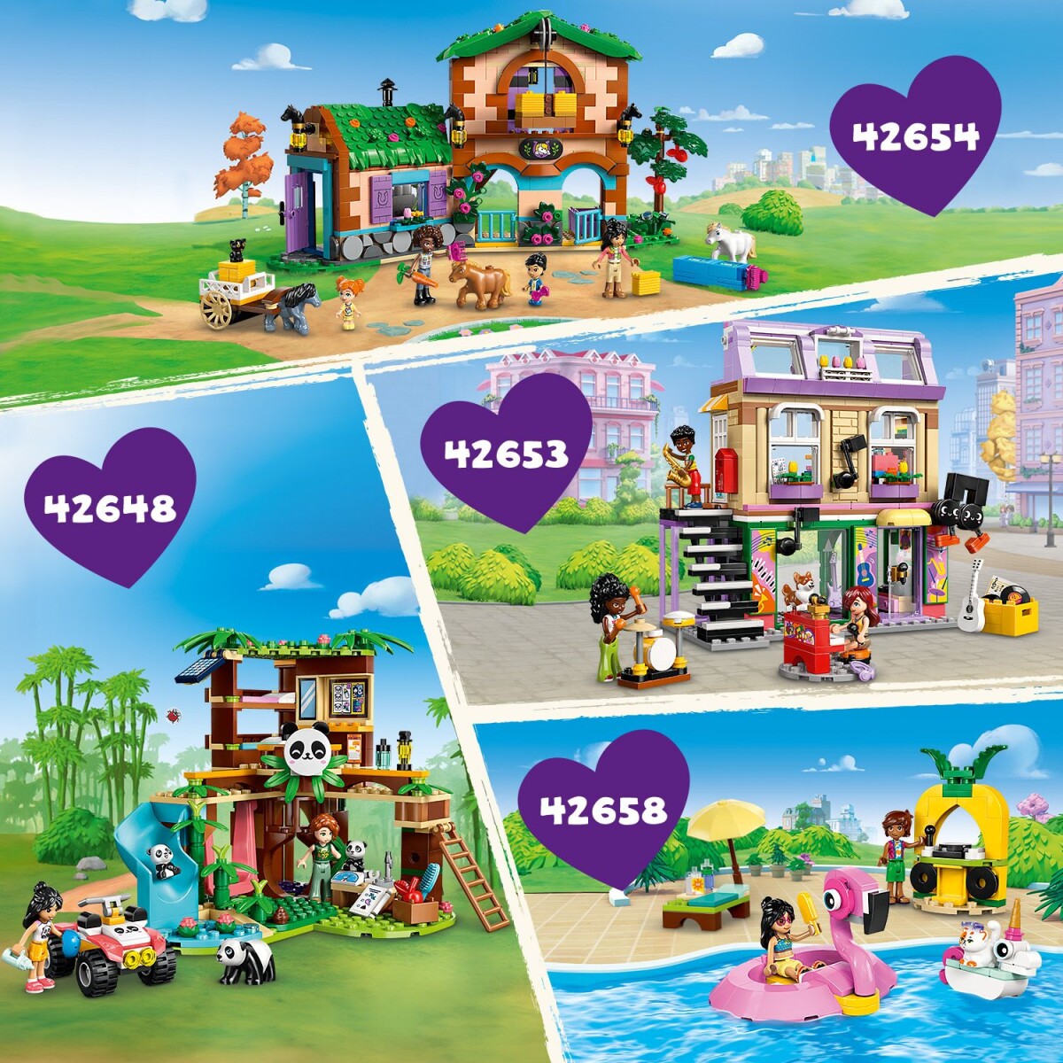 Lego Friends - Venskabs-Filmaften - 42642