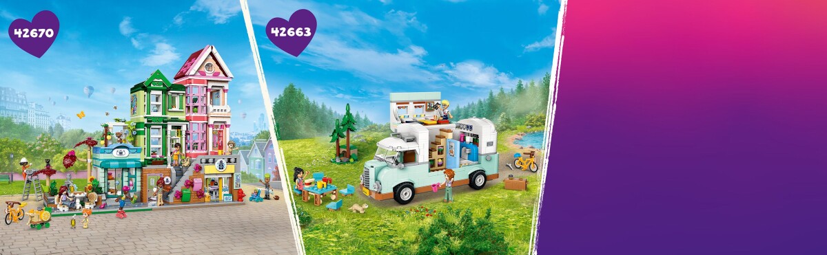 Lego Friends - Venskabstrætophus Og Krea-Område - 42652
