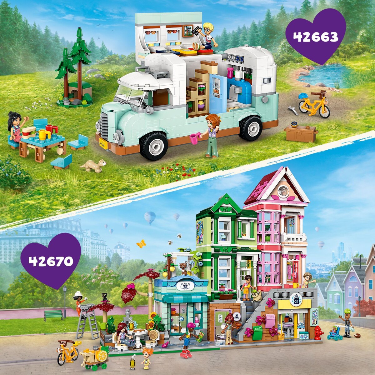 Lego Friends - Venskabstrætophus Og Krea-Område - 42652