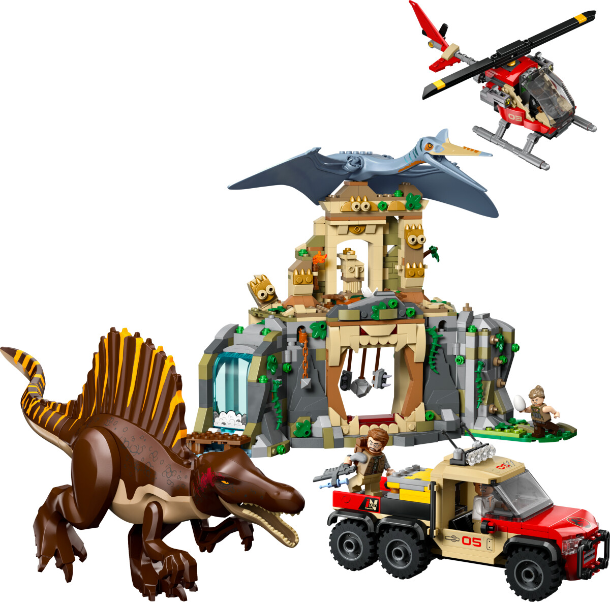 Lego Jurassic World - Spinosaurus Quetzalcoatlus - 76976