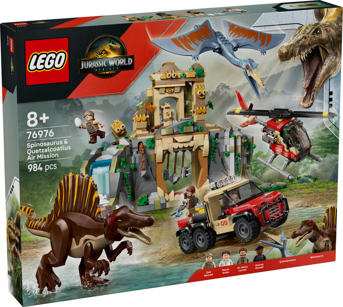 Lego Jurassic World - Spinosaurus Quetzalcoatlus - 76976