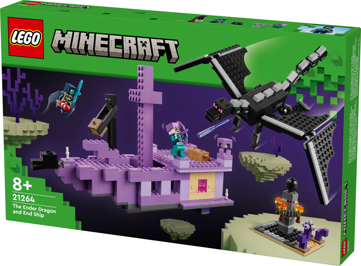 Lego Minecraft - Ender Dragen Og End Skibet - 21264