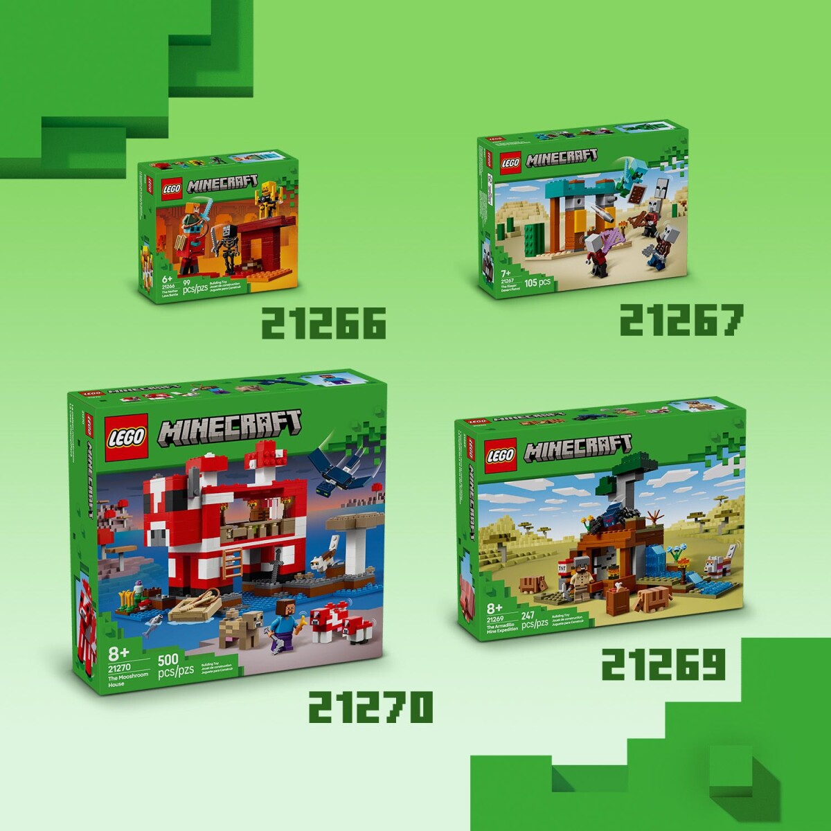 Lego Minecraft - Griseungehuset - 21268