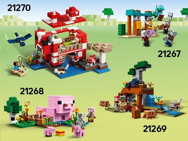 Lego Minecraft - Mooshroom Huset - 21270